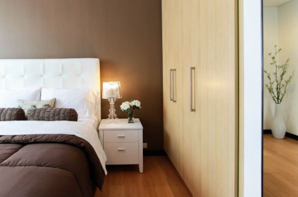 espacio en el dormitorio